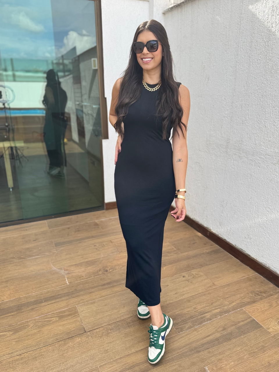 Vestido midi Mel