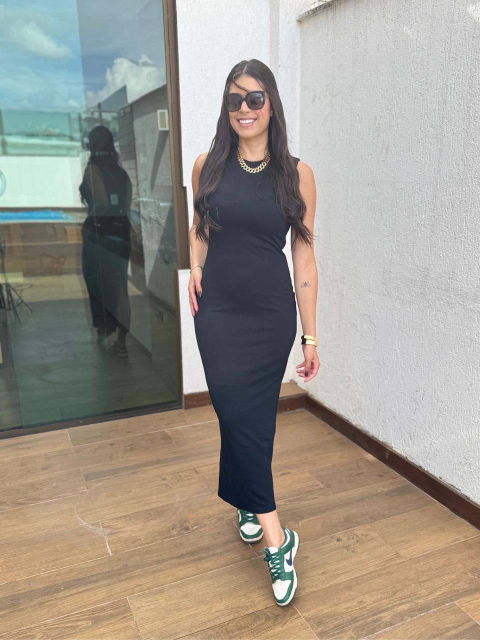 Vestido midi Mel