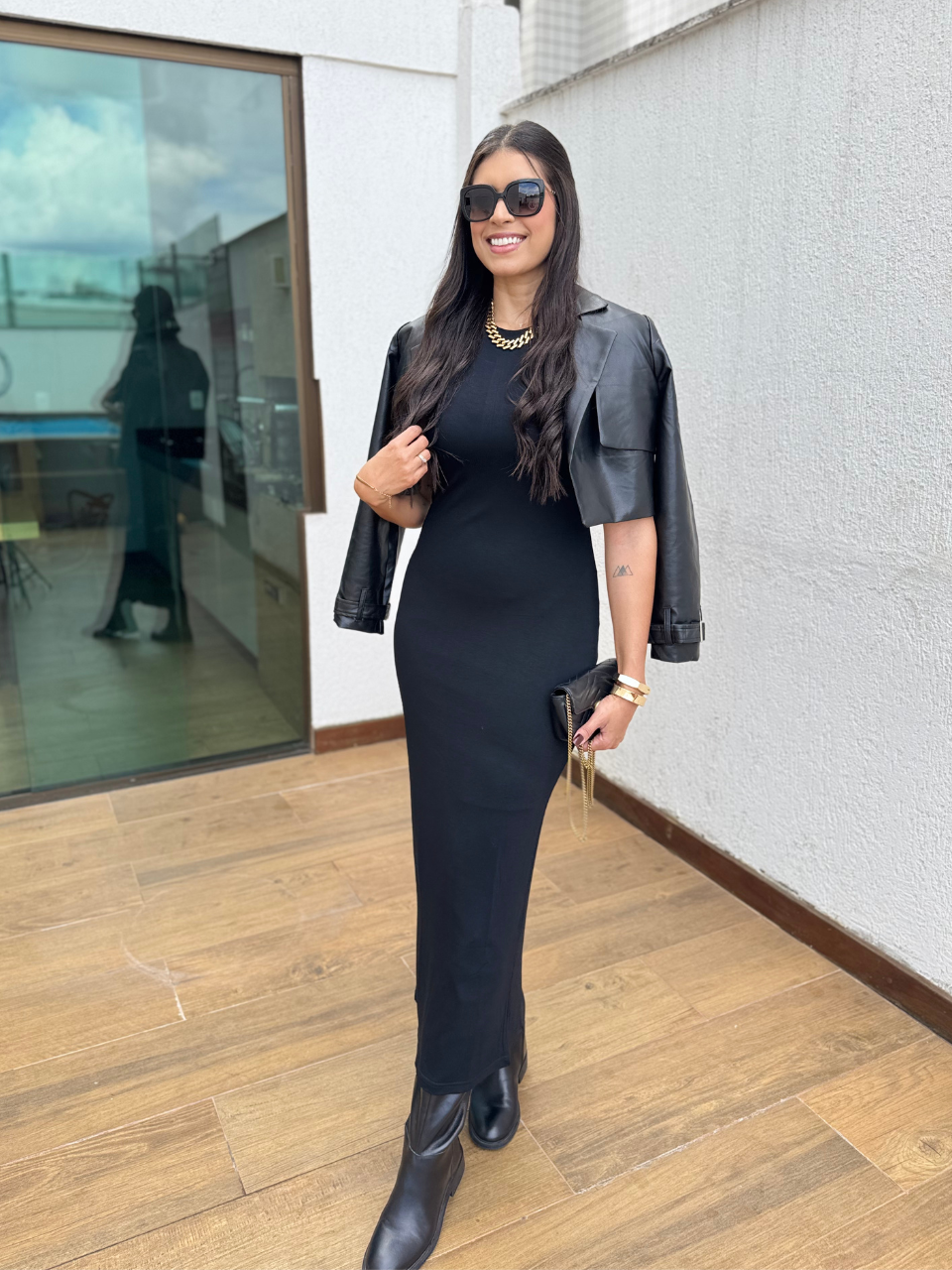 Vestido midi Mel