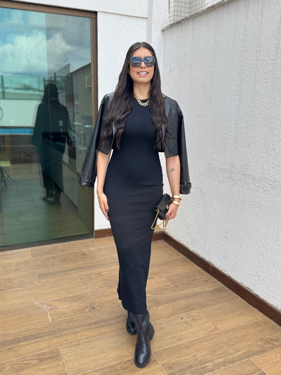 Vestido midi Mel