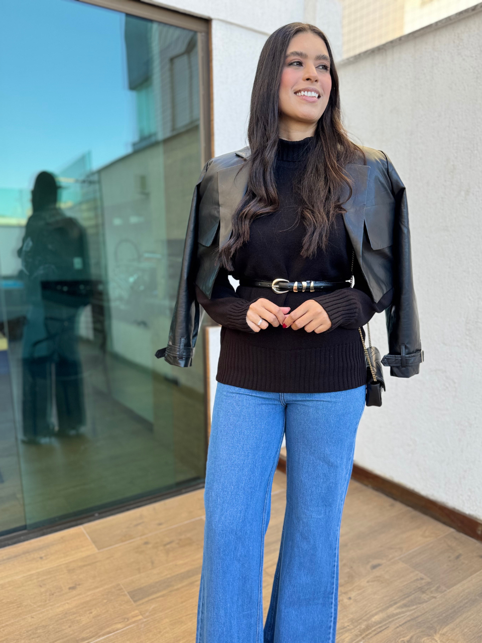 Blusa tricô Bianca