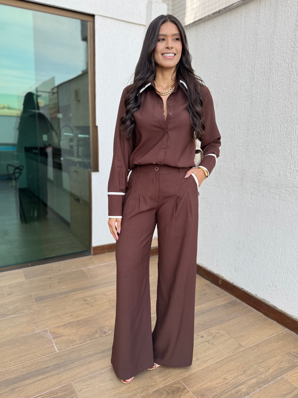 Conjunto alfaiataria Helena