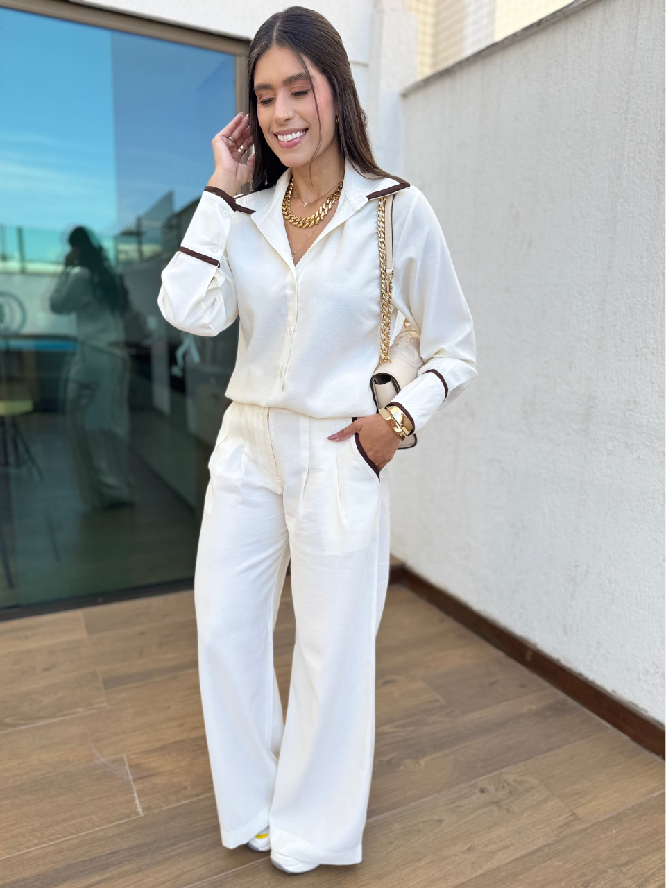Conjunto alfaiataria Helena