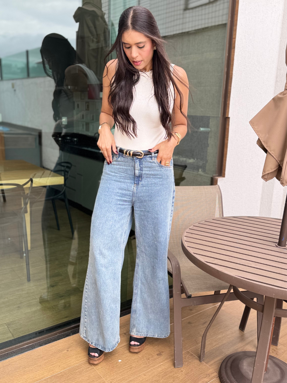 Calça jeans Ester