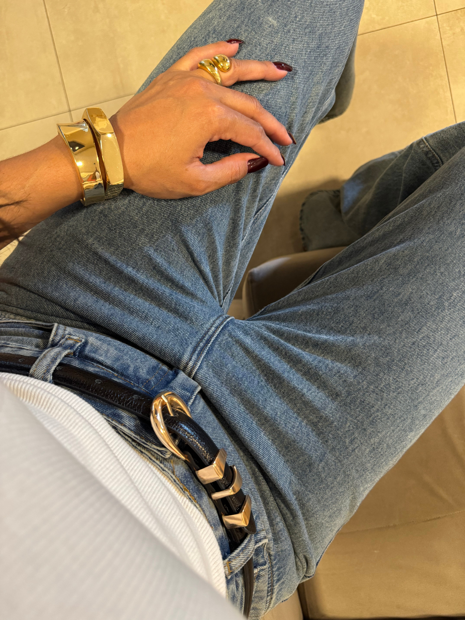 Calça jeans Ester