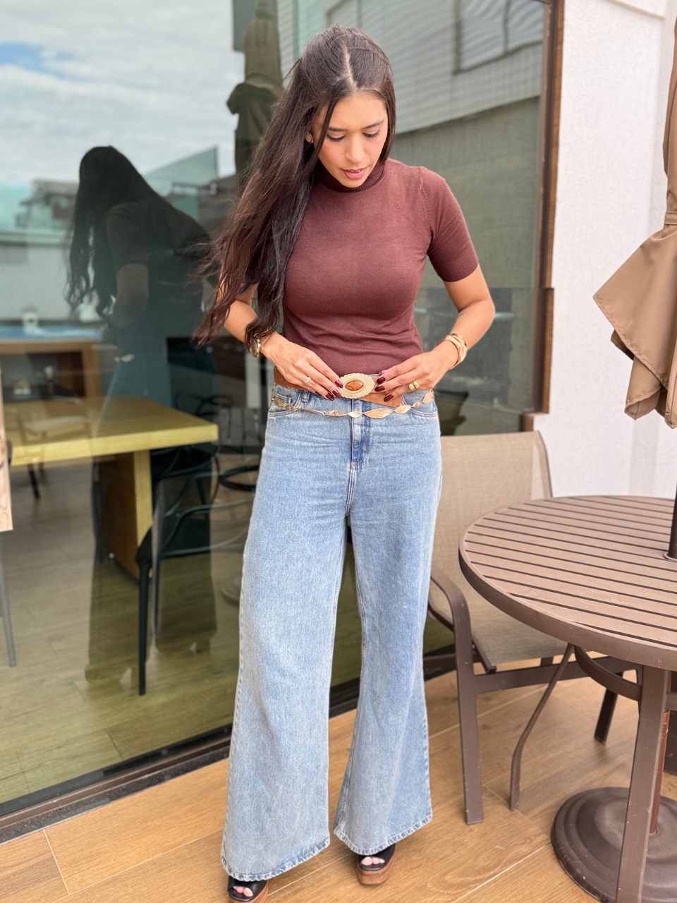 Calça jeans Ester