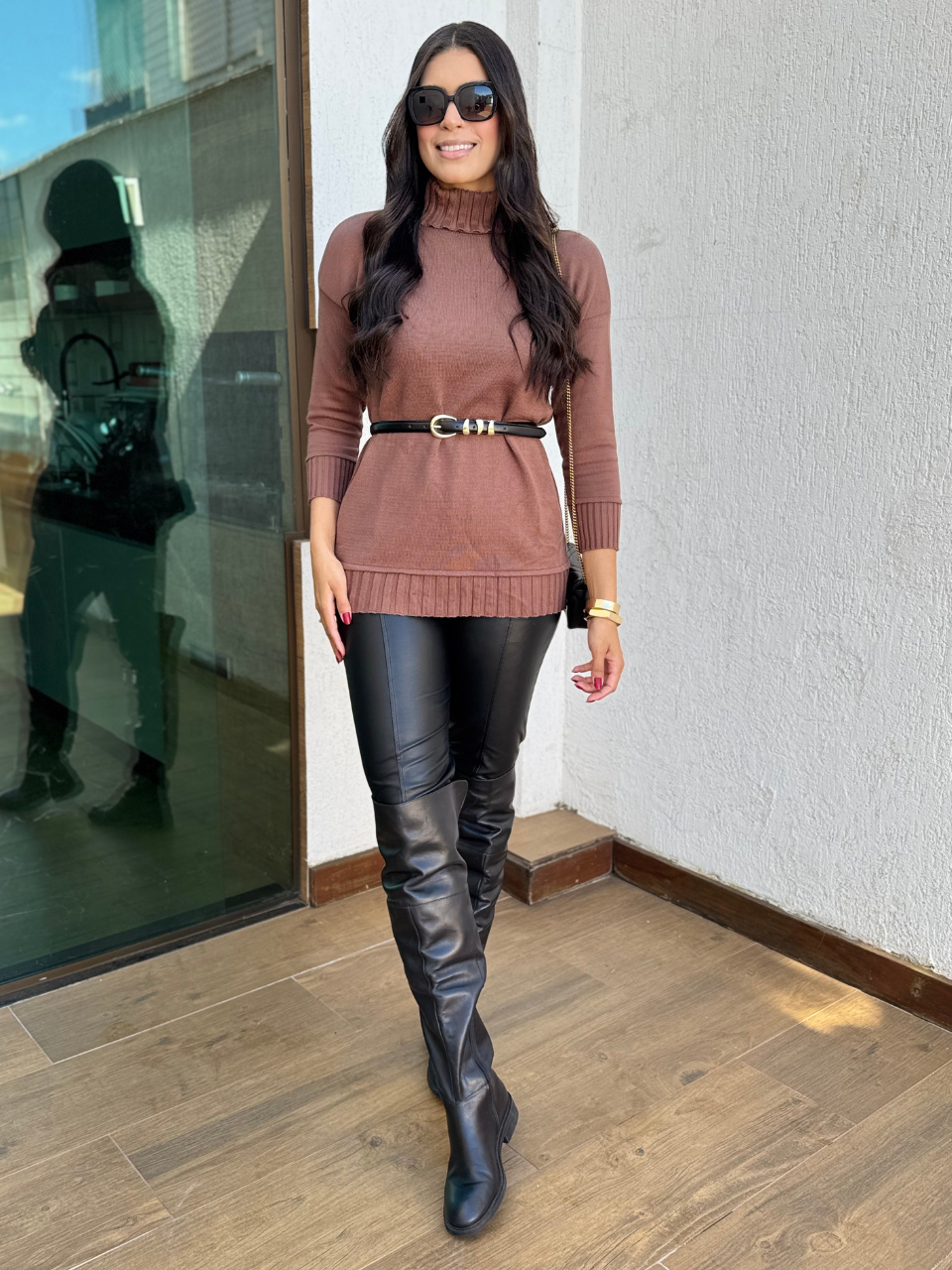 Blusa tricô Bianca