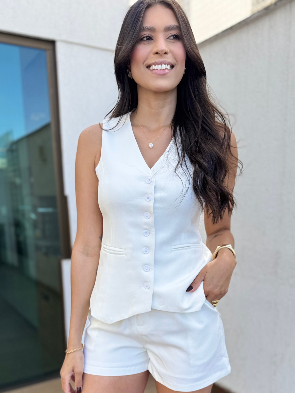 Conjunto alfaiataria Sara