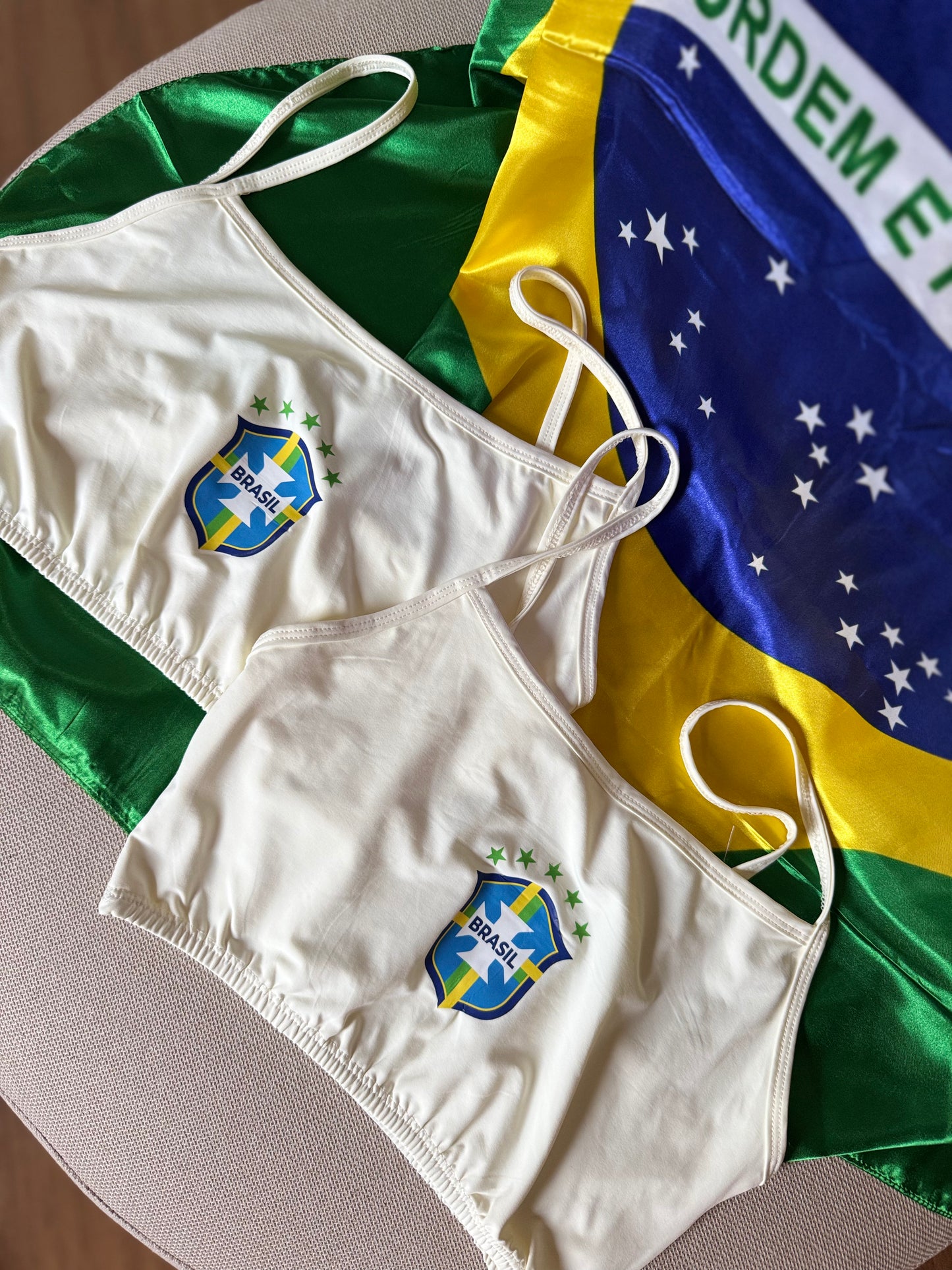 Top Brasil Off White