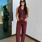Colete Sarja Feminino Isabela