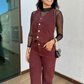 Colete Sarja Feminino Isabela
