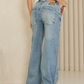 Calça Jeans Wide Leg Pietra
