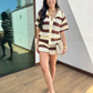 Conjunto Tricô Antonela short e blusa