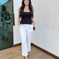 Blusa Tricô Peplum Sasha