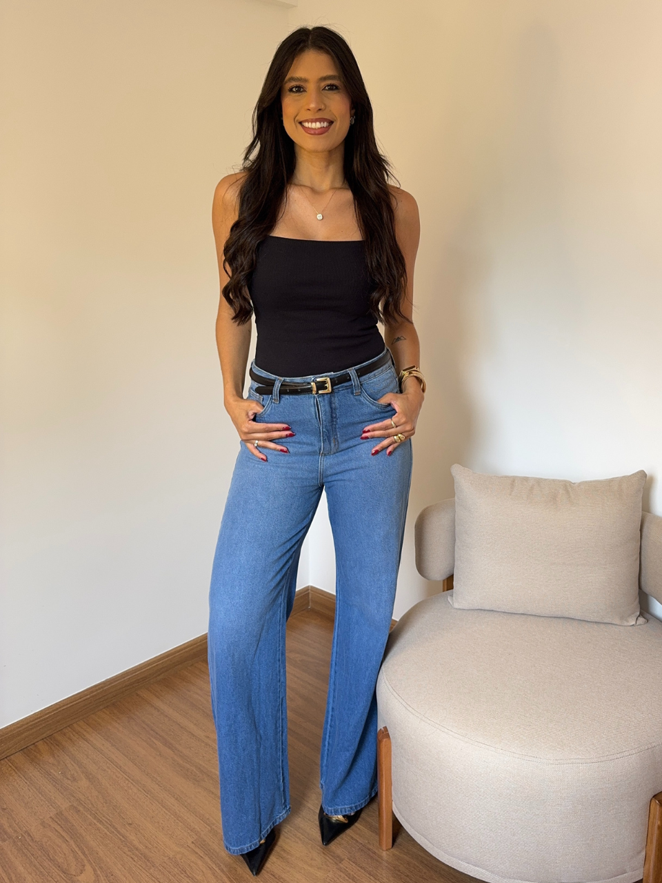 Calça jeans Mabele