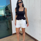 Short jeans off white Joana