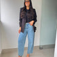 Calça jeans barrel karen