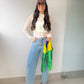Kit Copa Blusa de Tule + Top liso + Top Brasil