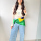 Kit Copa Blusa de Tule + Top liso + Top Brasil