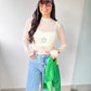 Kit Copa Blusa de Tule + Top liso + Top Brasil