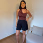 Blusa gola alta Thaciane