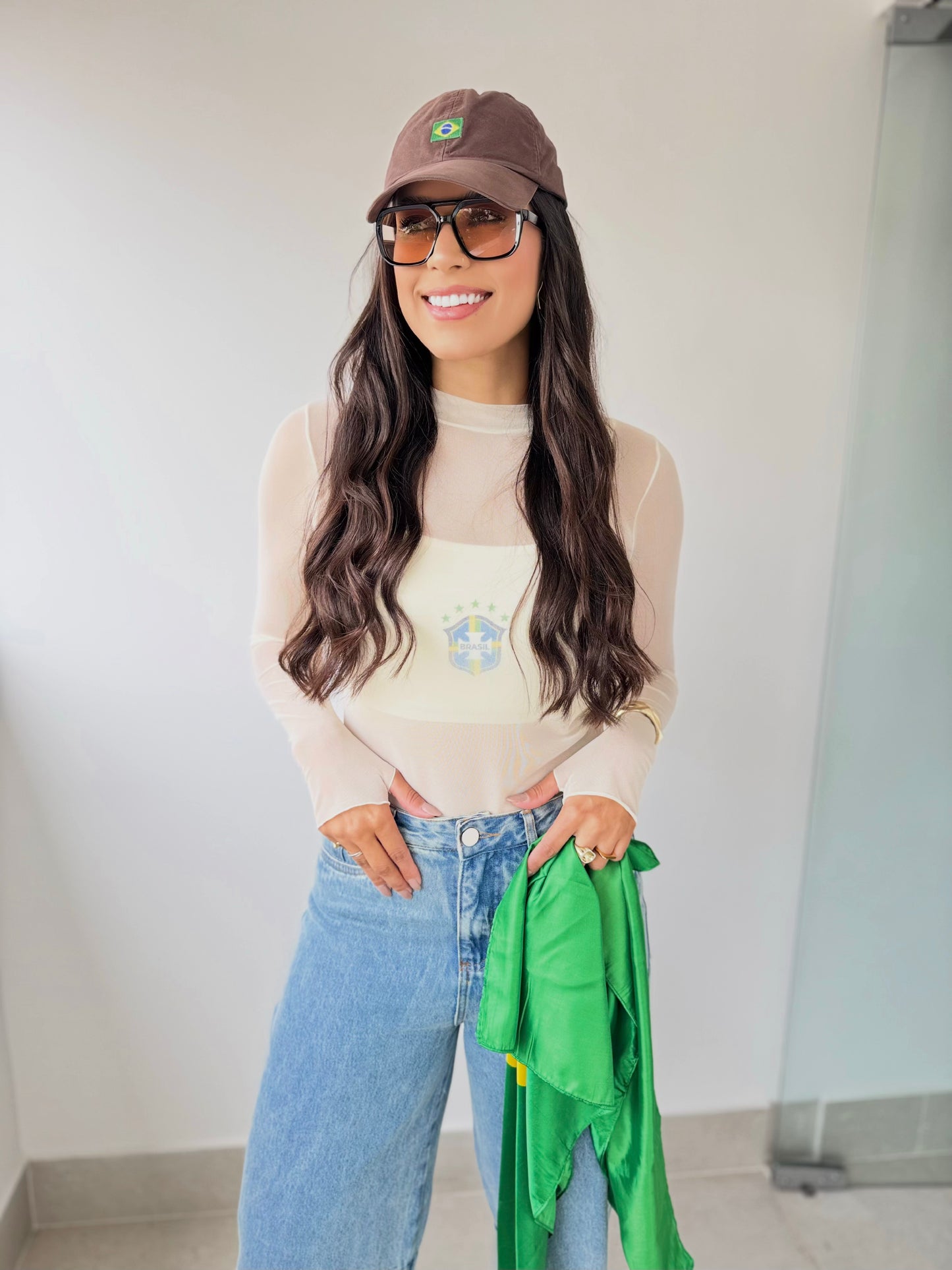 Top Brasil Off White