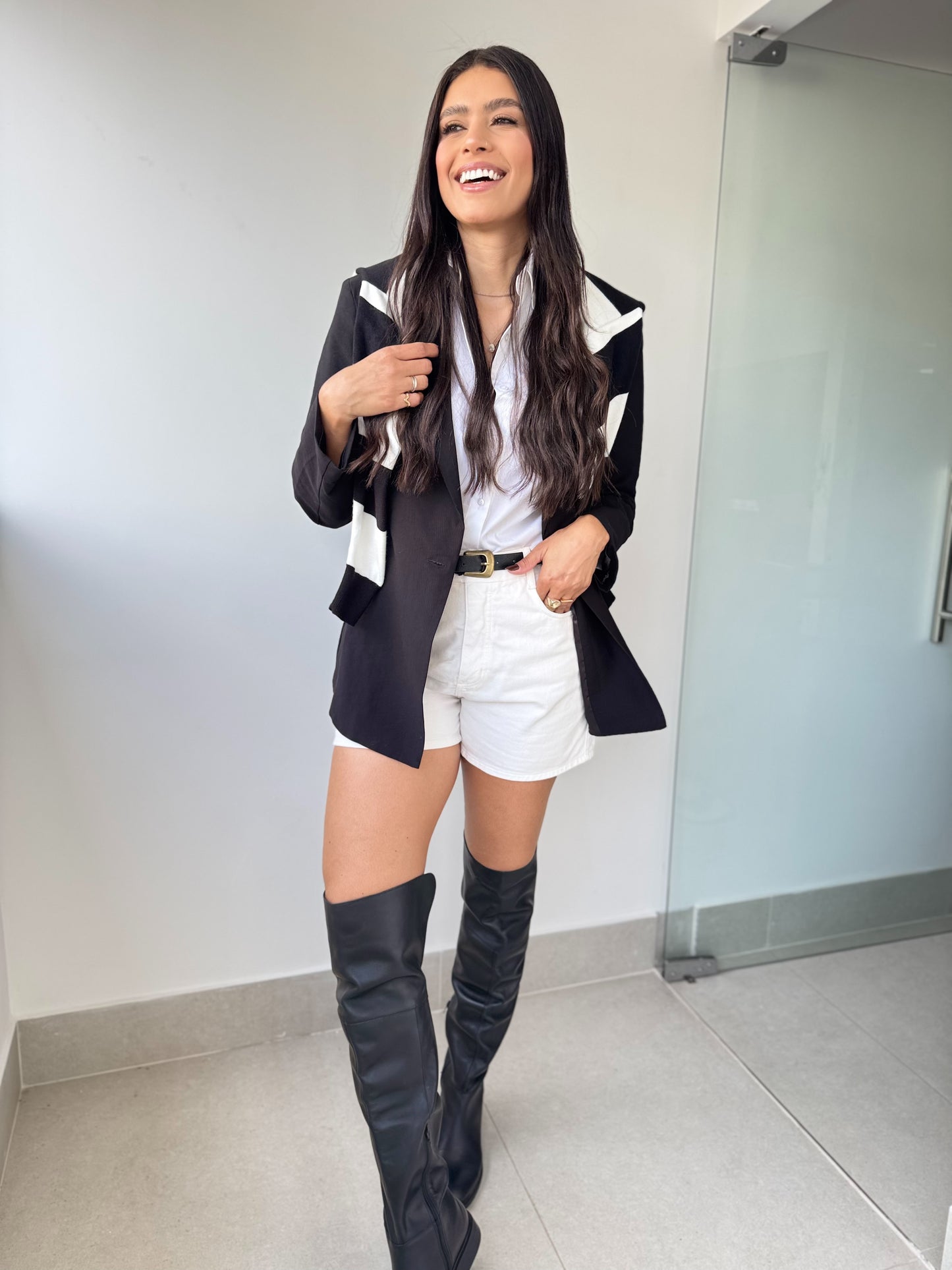 Short jeans off white Joana