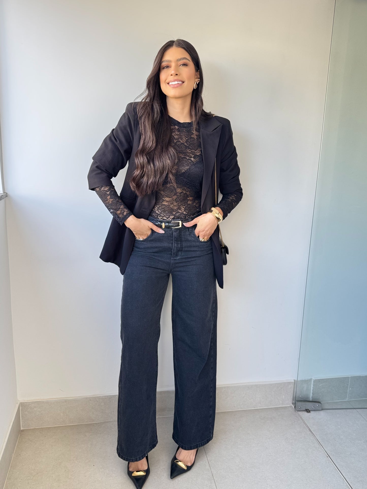 Calça jeans black Liz