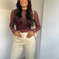 Blusa em tule com top Isis