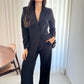 Blazer alfaiataria estruturado Sara