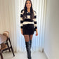 Blusa tricot modal listrado