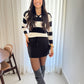 Blusa tricot modal listrado