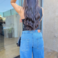 Calça Jeans Wide Leg Pietra