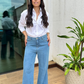 Camisa Oversized off white Sorela