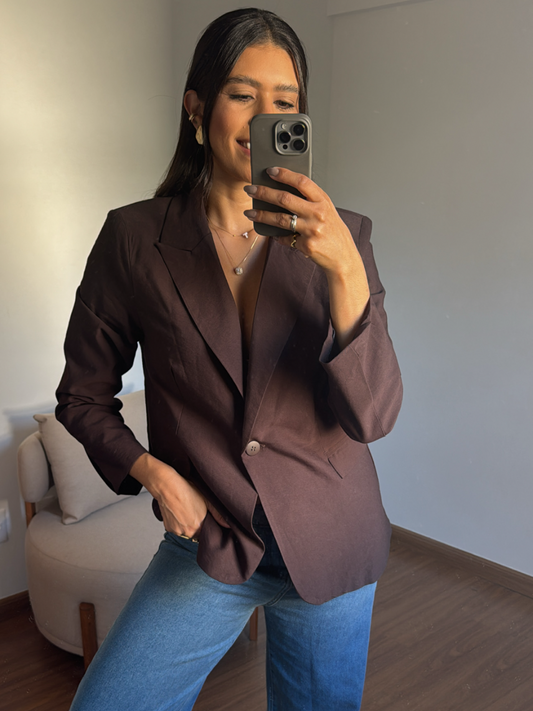 Blazer Alfaiataria Estruturado Pamela