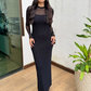 Vestido Longo em Tule Aline
