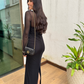 Vestido Longo em Tule Aline