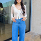 Blusa Renda Off White Yara