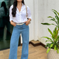 Camisa Oversized off white Sorela