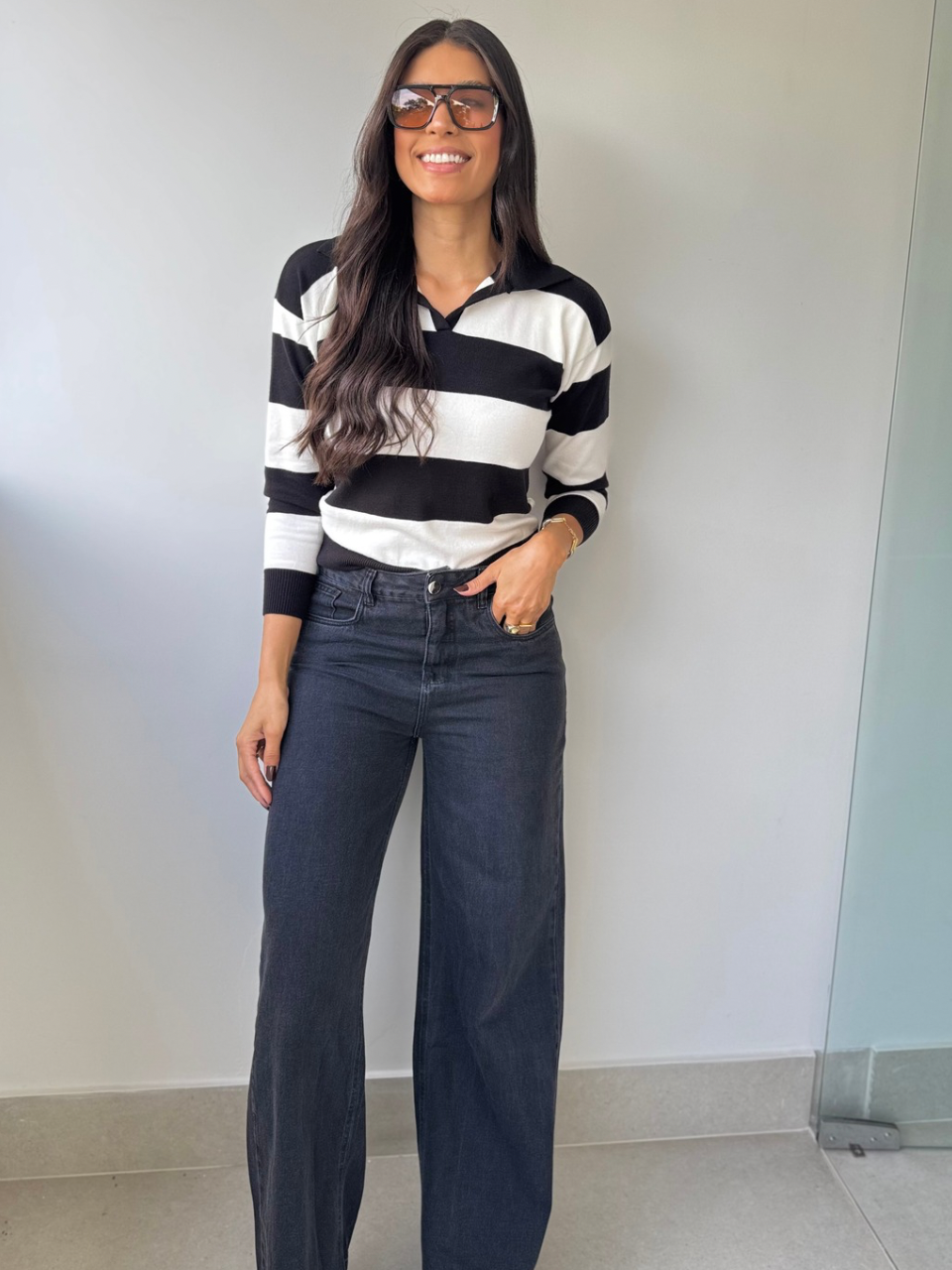 Calça jeans black Liz