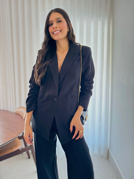 Blazer alfaiataria estruturado Sara