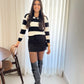 Blusa tricot modal listrado